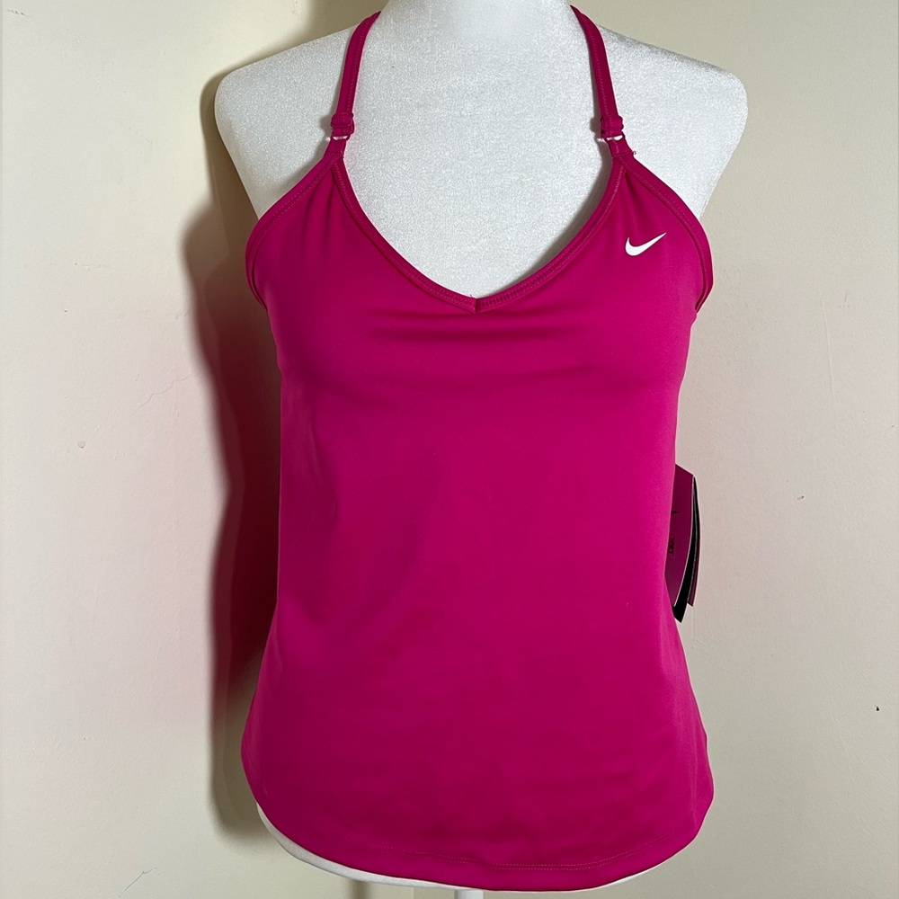 Nike dri fit tank pink